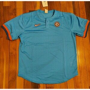 Nike Chelsea FC Baseball Jersey 2024 Mens FQ3416-435 Mens Med NWT